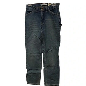 Vintage Tommy Hilfiger jeans. Size 6. Carpenter loop, full leg.